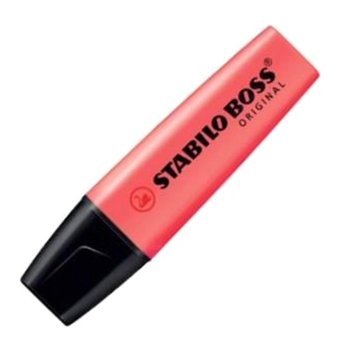 Stabilo Neon Kırmızı Fosforlu Kalem