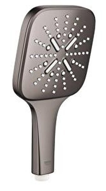 Grohe Smartactive 130 Cube Krom 3 Fonksiyonlu Arıtmalı Kare Sprey El Duş Başlığı Gümüş
