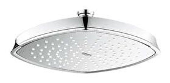 Grohe Grandera 210 Krom Arıtmalı Yuvarlak Yağmur Tepe Duş Başlığı Gümüş