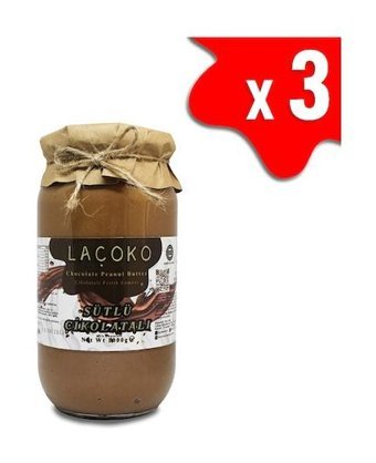 Laçoko Kakaolu Yer Fıstığı Ezmesi 3 kg