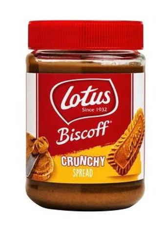 Lotus Biscoff Crunchy Spread Bisküvi Ezmesi 4x380 gr