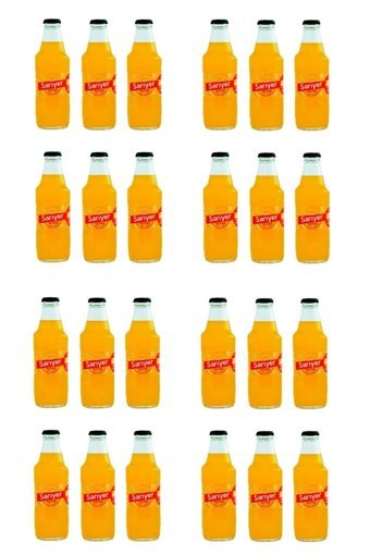 Sarıyer Portakallı Şişe Gazoz 24 Adet 200 ml