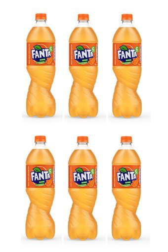 Fanta Portakallı Pet Gazoz 6 Adet 1 lt