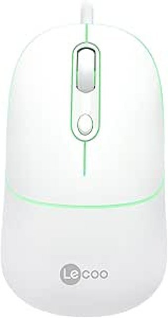 Lecoo Lecoo MS110 Kablosuz Beyaz Optik Mouse