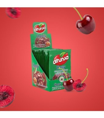 Altunsa Vişne Aromalı Soğuk Toz Içecek 9 gr X 24 Adet