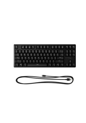 Hyperx HX-KB7RDX-US İngilizce Q RGB Red Switch Kablolu Siyah Mekanik Gaming Klavye