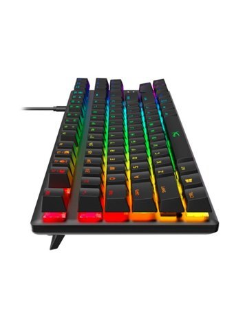 Hyperx HX-KB7RDX-US İngilizce Q RGB Red Switch Kablolu Siyah Mekanik Gaming Klavye