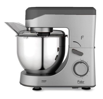 Fakir Arya Paslanmaz Çelik 1500 W 5 lt Stand Hamur Yoğurma ve Mutfak Şefi Gümüş