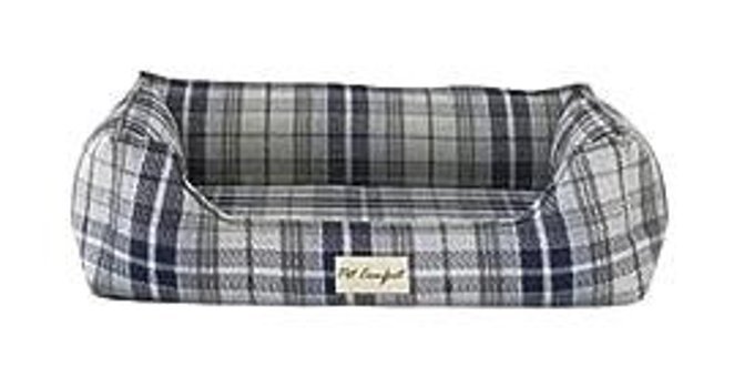 Pet Comfort Delta Yıkanabilir Tek Fonksiyonlu 45x55 cm Sepet Kedi Yatağı Lacivert