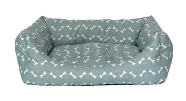 Pet Comfort Uniform Yıkanabilir Tek Fonksiyonlu 60x50 cm Sepet Kedi Yatağı Mint-Beyaz