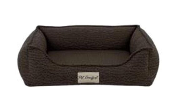 Pet Comfort Bravo Yıkanabilir Tek Fonksiyonlu 55x45 cm Sepet Kedi Yatağı Kahverengi