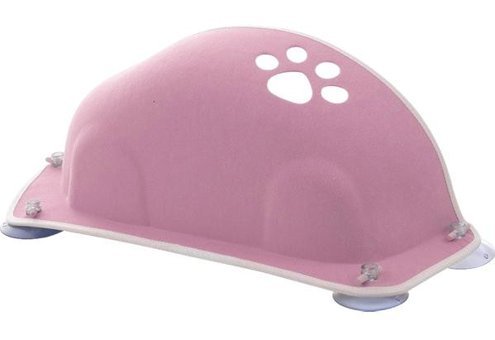 Weichuang Gahome Vantuzlu Tek Fonksiyonlu 64x25x21 cm Cama Yapışan Kedi Yatağı Pembe