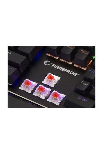 Rampage KB-R81 Türkçe Q Kablolu Siyah Mekanik Gaming Klavye