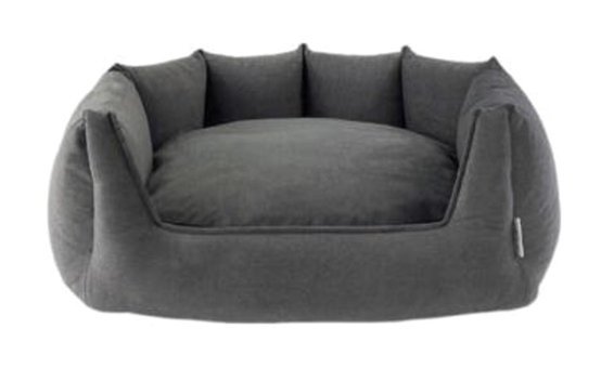 Pet Comfort Barcelona Yıkanabilir Tek Fonksiyonlu 75x65 cm Sepet Kedi Yatağı Gri