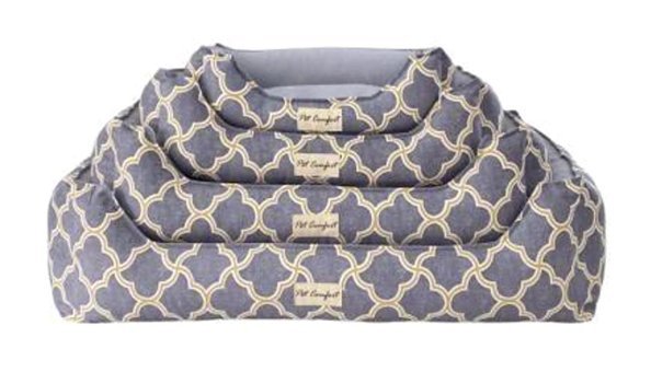Pet Comfort Delta Yıkanabilir Tek Fonksiyonlu 55x45 cm Sepet Kedi Yatağı Gri