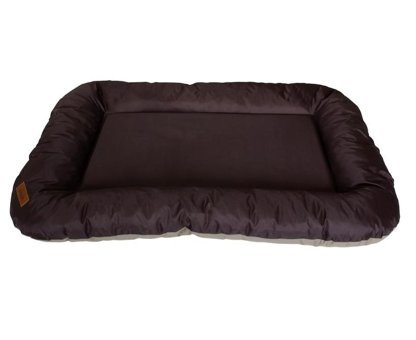 Lepus Yıkanabilir Tek Fonksiyonlu 85x60x13 cm Minder Kedi Yatağı Kahverengi