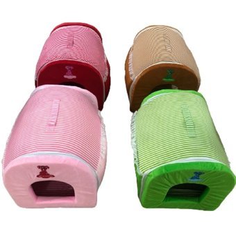 Mixpet Tek Fonksiyonlu 54x44x44 cm Üstü Kapalı Kedi Yatağı Kırmızı
