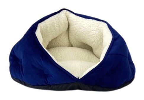 Pet Comfort Paris Yıkanabilir Tek Fonksiyonlu 60 cm Sepet Kedi Yatağı Mavi