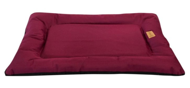 Dubex Yıkanabilir Tek Fonksiyonlu 66x48x6 cm Minder Kedi Yatağı Bordo