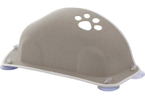 Weichuang Gahome Vantuzlu Tek Fonksiyonlu 64x25x21 cm Cama Yapışan Kedi Yatağı Yeşil