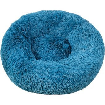Weichuang Decdeal Yıkanabilir Tek Fonksiyonlu 40x40x2 cm Minder Kedi Yatağı Turkuaz