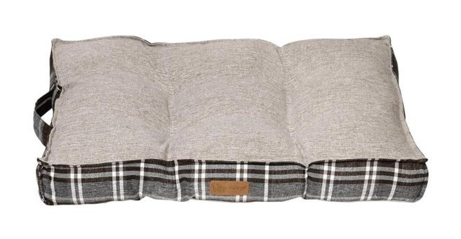 Dubex Premium British Cushion Yıkanabilir 48x37x10 cm Minder Kedi Yatağı Bej