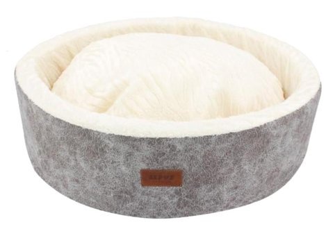 Lepus Yıkanabilir Tek Fonksiyonlu 50x17 cm Sepet Kedi Yatağı Krem