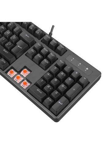 Rampage KB-GX8 Türkçe Q RGB Kablolu Siyah Mekanik Gaming Klavye