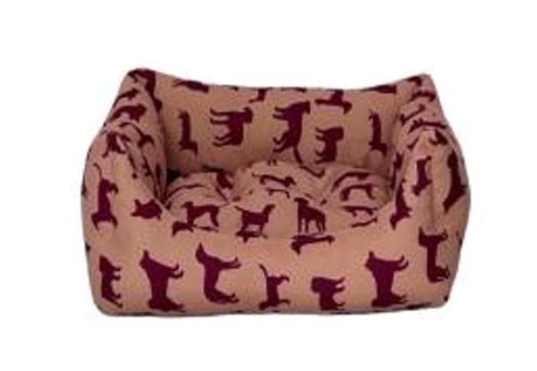 Pet Comfort Uniform Yıkanabilir Tek Fonksiyonlu 50x40 cm Sepet Kedi Yatağı Kshverengi