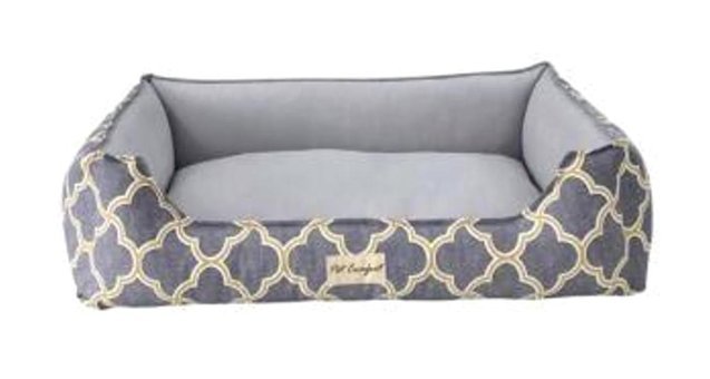 Pet Comfort Delta Yıkanabilir Tek Fonksiyonlu 75x60 cm Sepet Kedi Yatağı Gri