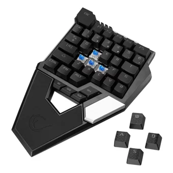 Rampage KB-277 Türkçe Q RGB Kablolu Siyah Mekanik Gaming Klavye