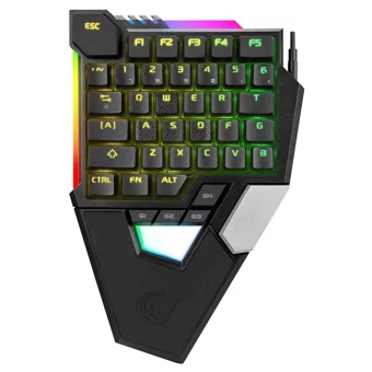 Rampage KB-277 Türkçe Q RGB Kablolu Siyah Mekanik Gaming Klavye