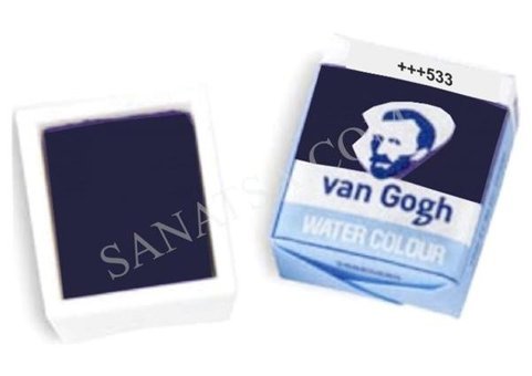 Talens Van Gogh 12 Tablet 533 Indigo Sulu Boya