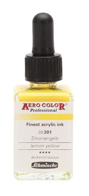 Schmincke Aero Color Lemon Yellow 28 ml Sulu Boya