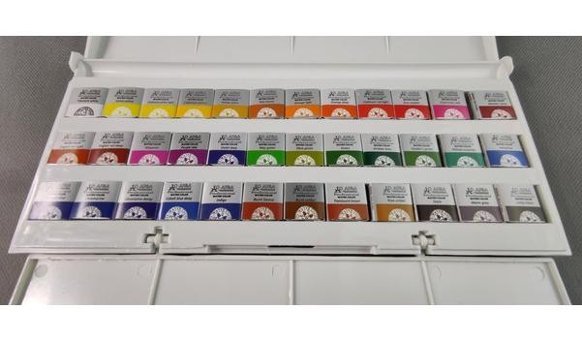 Artists Water Colours Tablet 36'lı Yarım Tablet Sulu Boya