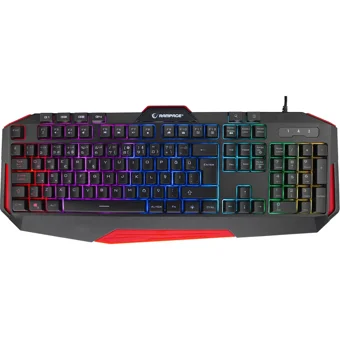 Rampage KB-RX7 Türkçe Q RGB Kablolu Siyah Normal Gaming Klavye