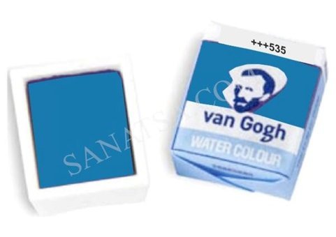 Talens Van Gogh 12 Tablet 535 Cerulean Blue Phthalo Sulu Boya