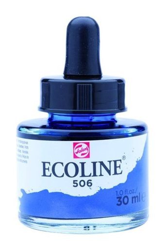 Talens Ecoline 506 Ultramarine Deep Sulu Boya