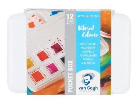 Talens Van Gogh Tablet 12 Renk Vibrant Colours Sulu Boya