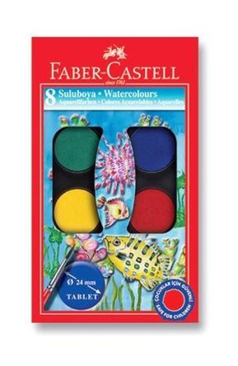 FaberCastell 8 Renk Küçük Boy Sulu Boya