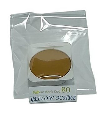 Pelikan Tekli Yellow OchreHardal Sarısı Sulu Boya