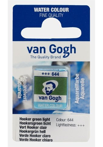 Van Gogh Tablet Hooker Green Light 644 Sulu Boya