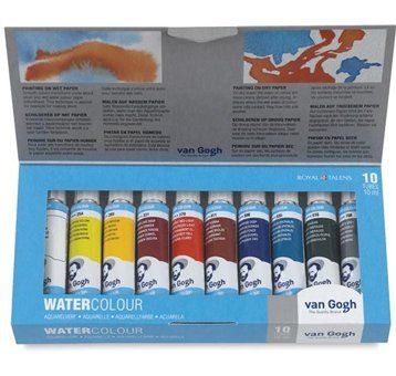 Talens Van Gogh Tüp 10 Renk x 10 ml Sulu Boya