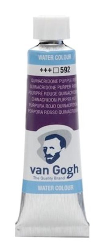 Talens Van Gogh 10 ml Tüp 592 Quinacridone Purple Red Sulu Boya