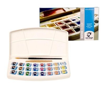 Van Gogh 24 Renk Tablet 300 gr Blok Sulu Boya