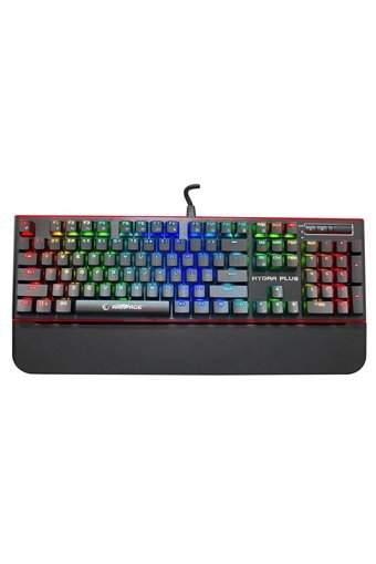 Rampage Hydra Plus Türkçe Q RGB Kablolu Siyah Mekanik Gaming Klavye