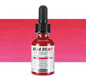 Schmincke Aqua Drop 30 ml Ruby Red 360 Sulu Boya