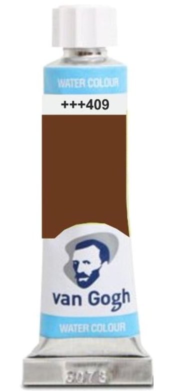 Talens Van Gogh 10 ml Tüp 409 Burnt Umber Sulu Boya