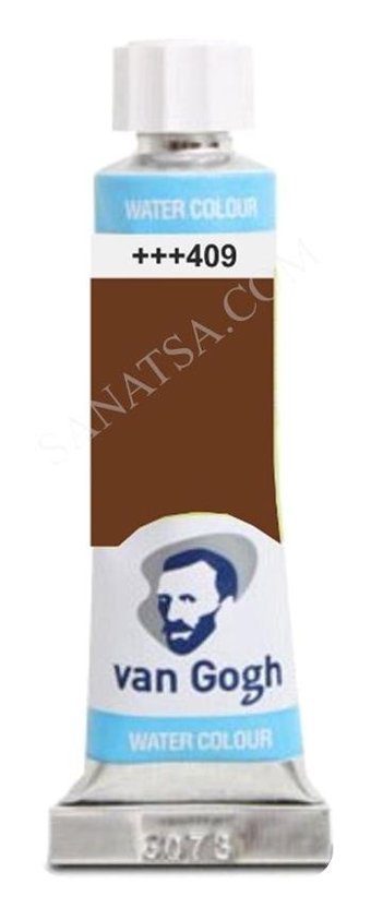 Talens Van Gogh 10 ml Tüp 409 Burnt Umber Sulu Boya