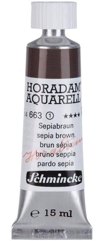 Schmincke Horadam Tüp Sepia Brown 15 ml Sulu Boya